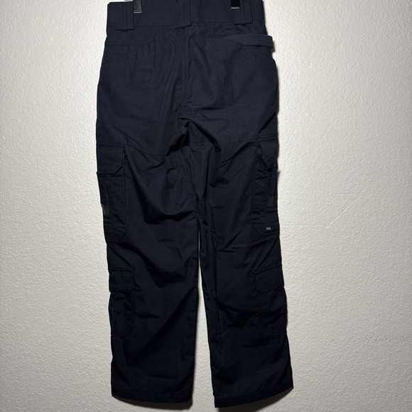 5.11 Tactical Taclite EMS Pants Mens 30x30 Blue Cargo Utility Workwear Ripstop - Picture 3 of 5